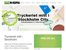 Tablet Screenshot of mkopia.se